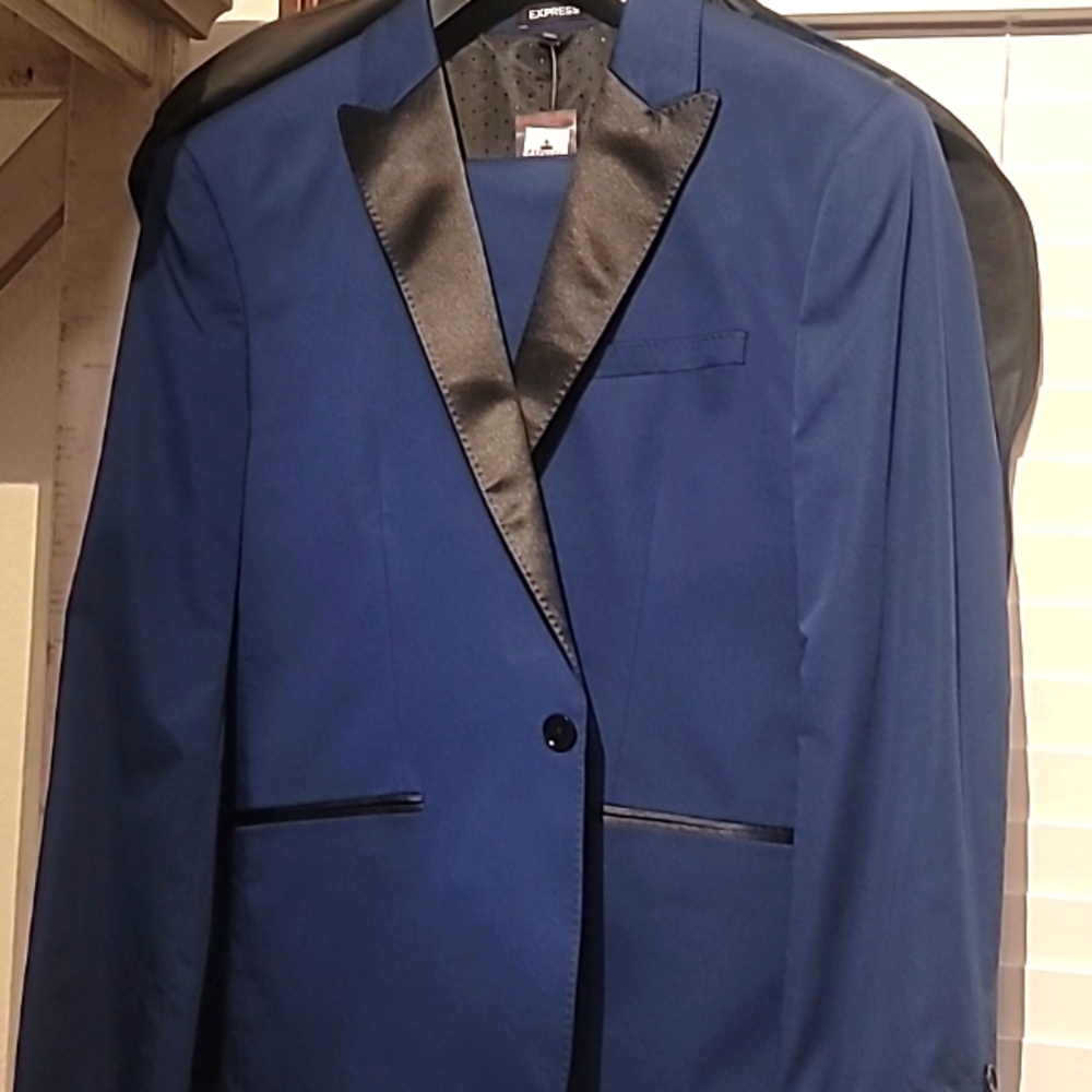 Mens Express Suit 2 piece NWT 40s Pants 34/32